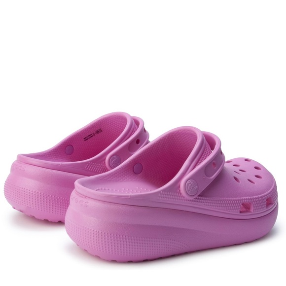 Crocs Women Platform Shoes-Cutie Crush Clogs Taffy Pink - Picture 2 of 7